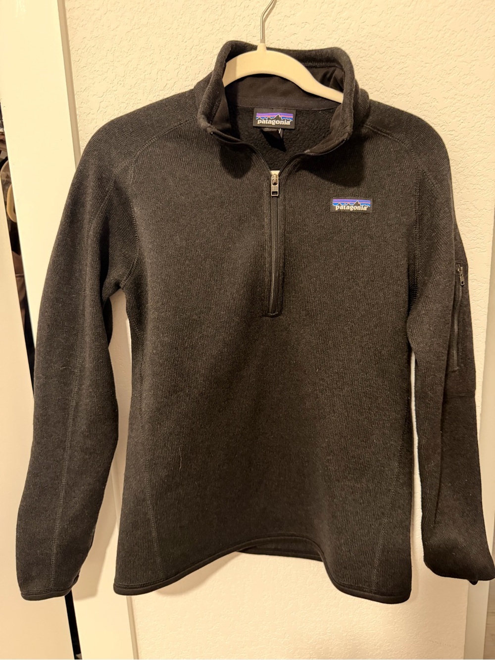 Patagonia Black Full-Zip Fleece Jacket